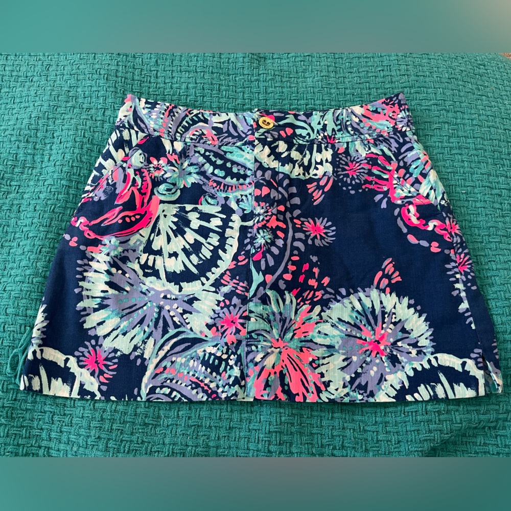 Lily Pulitzer womens mini skirt